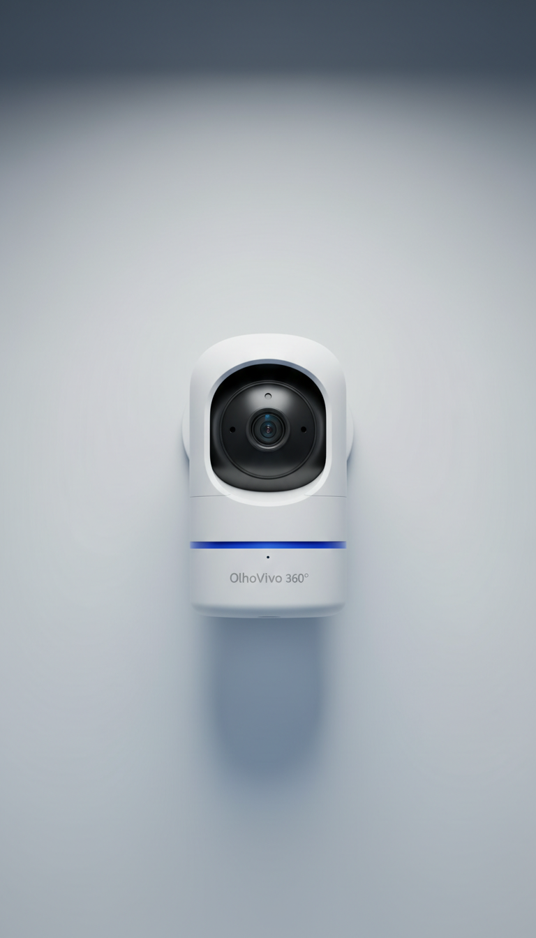 360° pan-tilt camera with mobile control